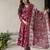 Women Gorgeous Rayon Fabric Printed Work Flared Kurta, Pant and Dupatta Set