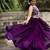 Purple Plain With Embroidered belt Fendy Satin Lehenga With Un-Stitched Blouse