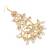 Gold-plated kundan-studded &