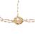 Girls gold-plated kundan studded & beads beaded matha patti