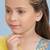Girls gold-plated kundan-studded & beads beaded layered matha patti