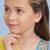 Girls gold-plated kundan-studded & beaded layered matha patti