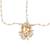 Girls gold-plated kundan-studded & beaded layered matha patti