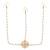 Girls gold-plated kundan studded & beads beaded matha patti