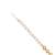 Gold-plated kundan studded hair
