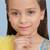 Girls gold-plated kundan studded & beads beaded maang tikka