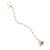 Gold-plated kundan-studded & beaded layered maang tikka