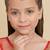 Girls gold-plated kundan maang tikka