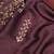 Girls gold-plated kundan studded & beaded maang tikka