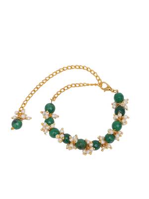   girls gold plated link bracelet 4