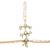 Girls gold-plated kundan studded & beads beaded ring bracelet