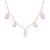 Girls gold-plated artificial stone studded & beaded necklace