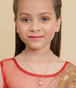Girls gold-plated necklace