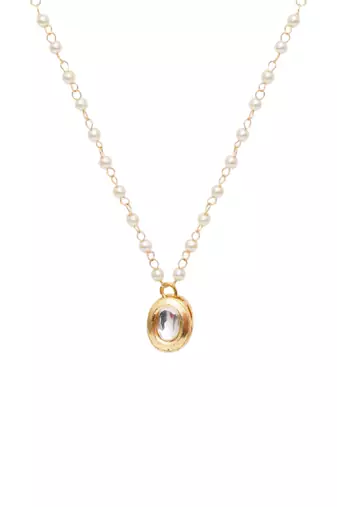 Girls gold-plated necklace