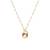 Girls gold-plated necklace