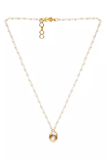 Girls gold-plated necklace