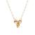  girls gold-plated necklace