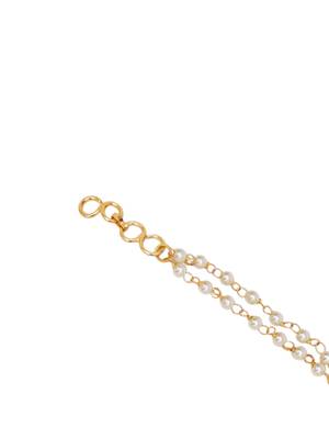 Girls gold-plated kundan studded link bracelet 3