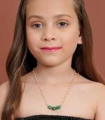 Girls gold-plated necklace