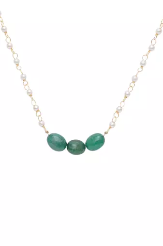 Girls gold-plated necklace
