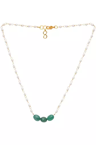 Girls gold-plated necklace