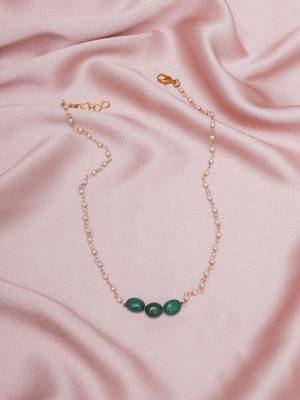 Girls gold-plated necklace 5