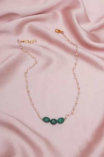 Girls gold-plated necklace