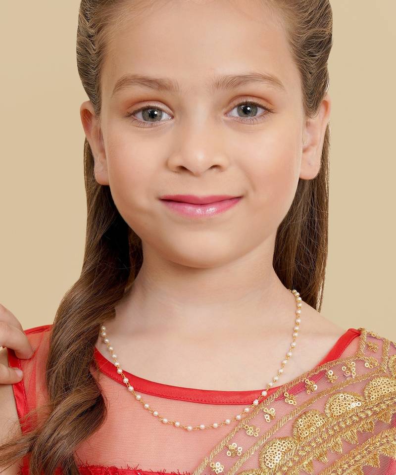 Girls gold-plated chain