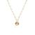 Girls gold-plated kundan studded & beaded necklace