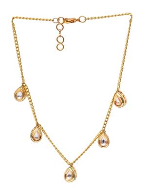 Girls gold-plated necklace 4