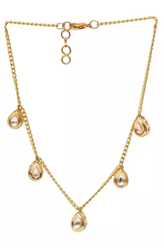 Girls gold-plated necklace