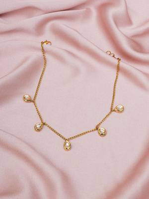 Girls gold-plated necklace 1