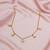Girls gold-plated necklace