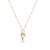 Girls gold-plated kundan studded & beaded necklace