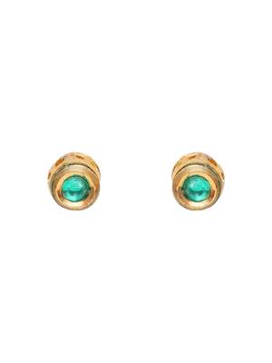 Gold-plated classic studs earrings 3