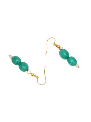 Gold-plated classic drop earrings 2