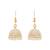 Girls gold plated jhumkas