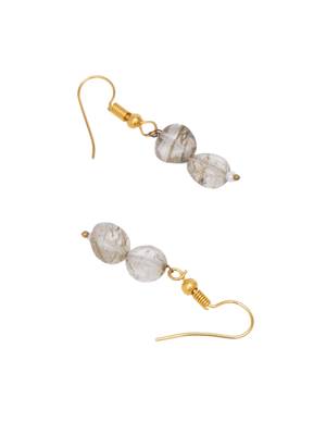 Gold-plated drop earrings 2