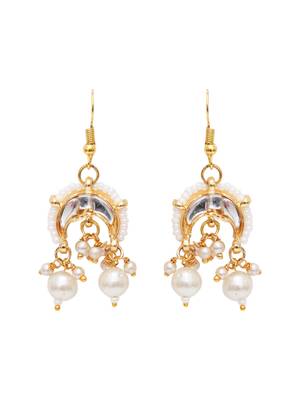 Gold-plated classic drop earrings 2