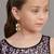 Gold-plated classic drop earrings