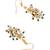 Gold-plated classic studs earrings