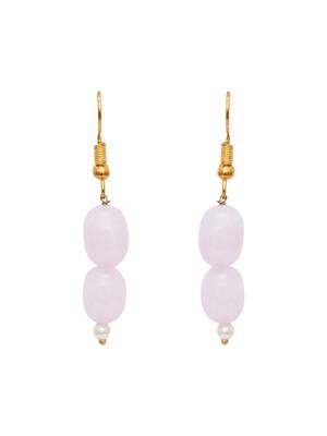 Gold-plated classic drop earrings 3
