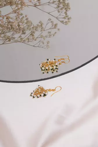 Gold-plated classic studs earrings