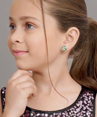 Gold-plated classic studs earrings 4