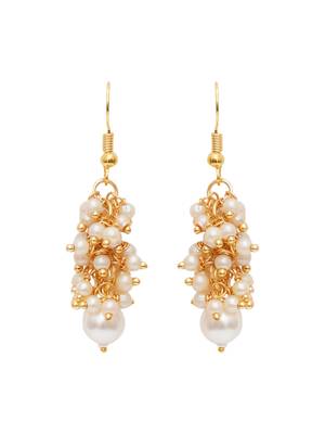 Gold plated classic drop earrings 3
