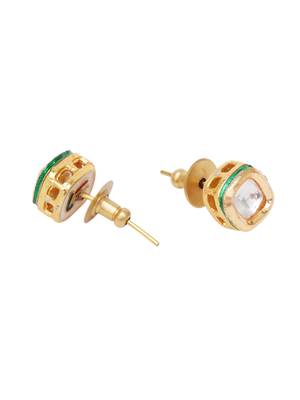Gold-plated classic studs earrings 3