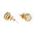 Gold-plated classic studs earrings