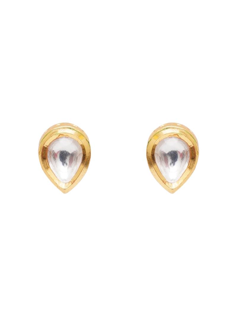 Girls gold plated studs earrings