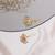 Girls gold plated drop earrings