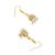 Girls gold plated jhumkas